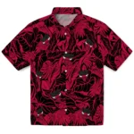 Chicago Bulls Hawaiian Shirt – Monstera Layer