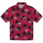 Chicago Bulls Hawaiian Shirt – Palm Tree Motif