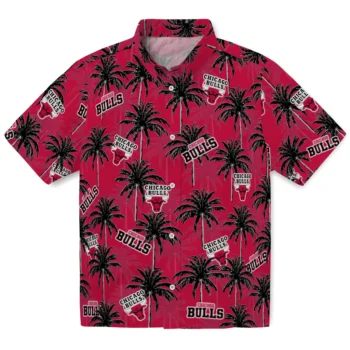 chicago bulls palm grove red hawaiian shirts best selling