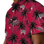 Chicago Bulls Hawaiian Shirt – Palm Tree Motif