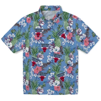 chicago bulls pineapple bouquet best sky blue hawaiian shirts best selling