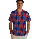 Chicago Cubs Hawaiian Shirt – Golfing Plaid