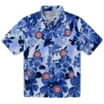 Chicago Cubs Hawaiian Shirt – Hibiscus Arrangement