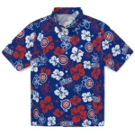 Chicago Cubs Hawaiian Shirt – Hibiscus Flower Design