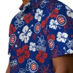 Chicago Cubs Hawaiian Shirt – Hibiscus Flower Design