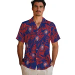 Chicago Cubs Hawaiian Shirt – Monstera Layer