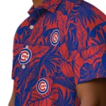 Chicago Cubs Hawaiian Shirt – Monstera Layer