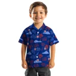 Chicago Cubs Hawaiian Shirt – Palm And Clouds