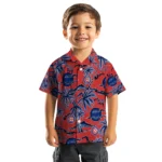 Chicago Cubs Hawaiian Shirt – Palm Sunset