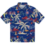 Chicago Cubs Hawaiian Shirt – Palm Tree Island
