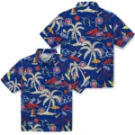 Chicago Cubs Hawaiian Shirt – Palm Tree Island