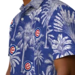 Chicago Cubs Hawaiian Shirt – Vintage Palm Tree