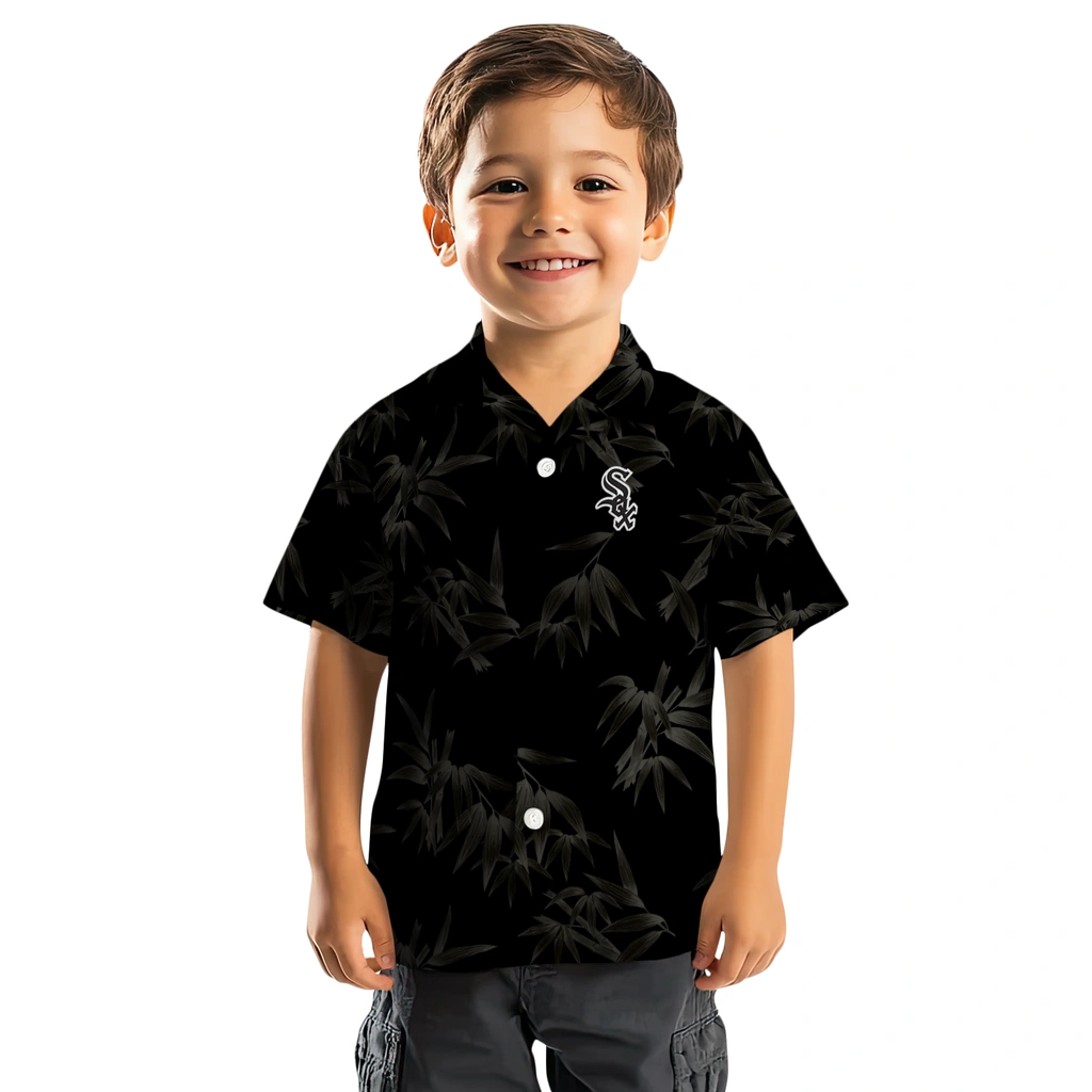 Chicago White Sox Hawaiian Shirt - Bamboo Branches chicago white sox bamboo branches black hawaiian shirts top rated