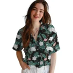 Chicago White Sox Hawaiian Shirt – Flamingo and Hibiscus