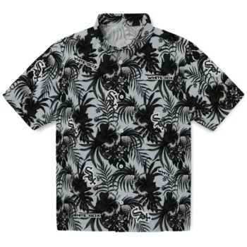 chicago white sox hibiscus exotic black hawaiian shirts best selling