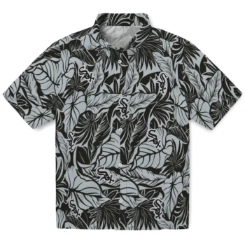 chicago white sox monstera layer black hawaiian shirts best selling