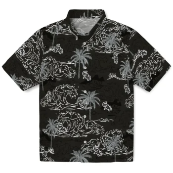 chicago white sox wave palm black hawaiian shirts best selling