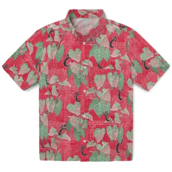 cincinnati bearcats anthurium overlay red hawaiian shirts best selling