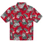 Cincinnati Bearcats Hawaiian Shirt – Flamingo and Hibiscus
