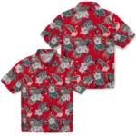 Cincinnati Bearcats Hawaiian Shirt – Flamingo and Hibiscus