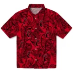 Cincinnati Bearcats Hawaiian Shirt – Leaf Outline