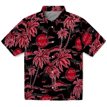 cincinnati bearcats palm sunset hawaiian shirts best selling