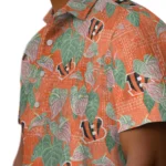 Cincinnati Bengals Hawaiian Shirt – Anthurium Overlay
