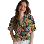 Cincinnati Bengals Hawaiian Shirt – Brilliant Hibiscus Garden