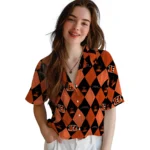 Cincinnati Bengals Hawaiian Shirt – Golfing Plaid