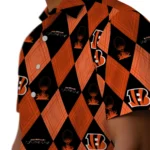 Cincinnati Bengals Hawaiian Shirt – Golfing Plaid