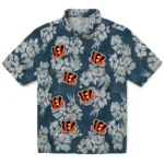 Cincinnati Bengals Hawaiian Shirt – Hibiscus Flowers