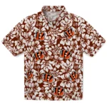 Cincinnati Bengals Hawaiian Shirt – Hibiscus Motif