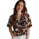 Cincinnati Bengals Hawaiian Shirt – Hibiscus Overlay