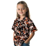 Cincinnati Bengals Hawaiian Shirt – Hibiscus Overlay