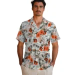 Cincinnati Bengals Hawaiian Shirt – Hibiscus Seaside