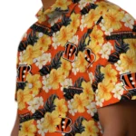 Cincinnati Bengals Hawaiian Shirt – Hibiscus Tropics