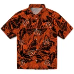 Cincinnati Bengals Hawaiian Shirt – Monstera Layer