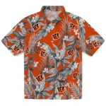 Cincinnati Bengals Hawaiian Shirt – Palm Leaves