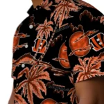 Cincinnati Bengals Hawaiian Shirt – Palm Sunset