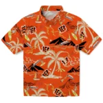 Cincinnati Bengals Hawaiian Shirt – Palm Tree Island
