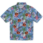 Cincinnati Bengals Hawaiian Shirt – Pineapple Bouquet