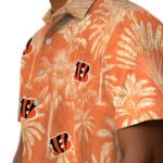 Cincinnati Bengals Hawaiian Shirt – Vintage Palm Tree