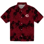 Cincinnati Reds Hawaiian Shirt – 50th State Flower