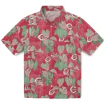 Cincinnati Reds Hawaiian Shirt – Anthurium Overlay