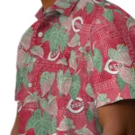 Cincinnati Reds Hawaiian Shirt – Anthurium Overlay