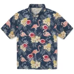 Cincinnati Reds Hawaiian Shirt – Flamingo Hibiscus