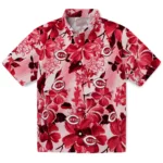 Cincinnati Reds Hawaiian Shirt – Hibiscus Arrangement