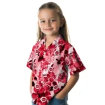 Cincinnati Reds Hawaiian Shirt – Hibiscus Arrangement