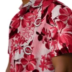 Cincinnati Reds Hawaiian Shirt – Hibiscus Arrangement