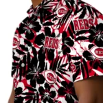 Cincinnati Reds Hawaiian Shirt – Hibiscus Overlay